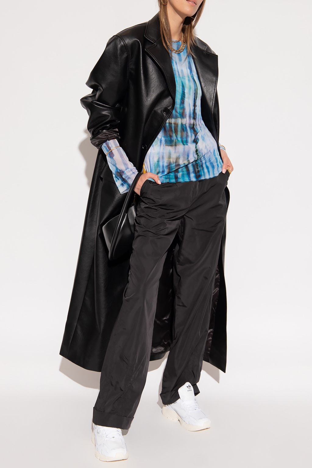 Sabra coat in black on sale check